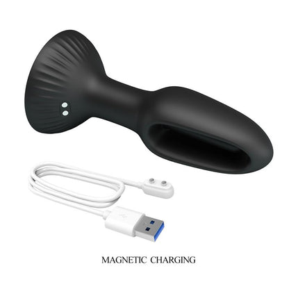 PRETTYLOVE - HUBERT ANAL PLUG WITH 7 WIGGLING