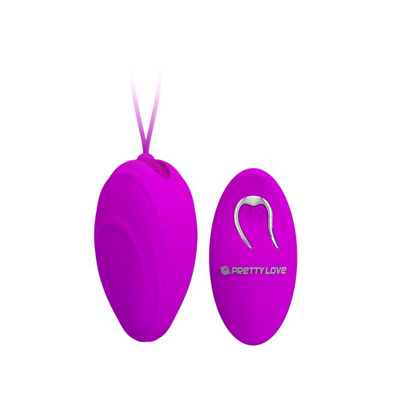 PRETTYLOVE - HUEVO A CONTROL REMOTO SILICONE COVER CLAVE 72