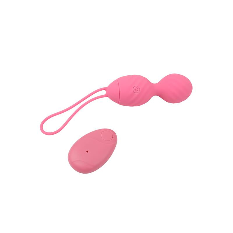 CHISA - HUEVO VIBRADOR CONTROL REMOTO RIDGED USB SILICONA 7.4