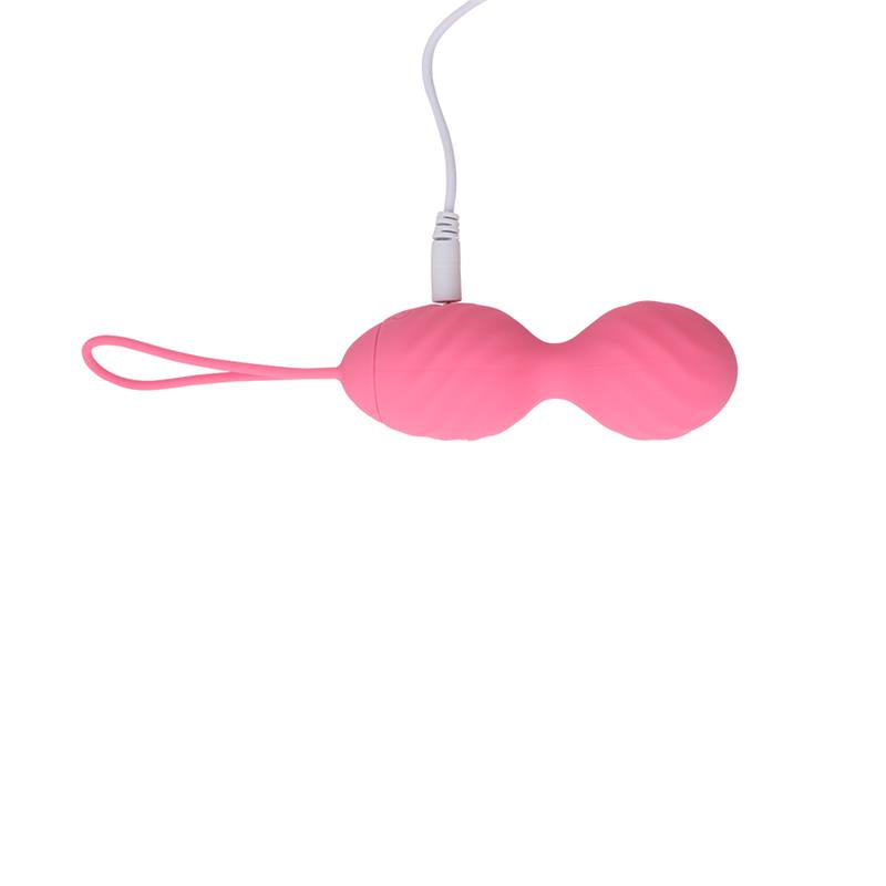 CHISA - HUEVO VIBRADOR CONTROL REMOTO RIDGED USB SILICONA 7.4