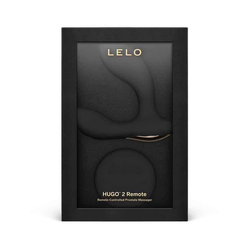 LELO - HUGO 2 REMOTE CONTROL PROSTATE MASSAGER BLACK