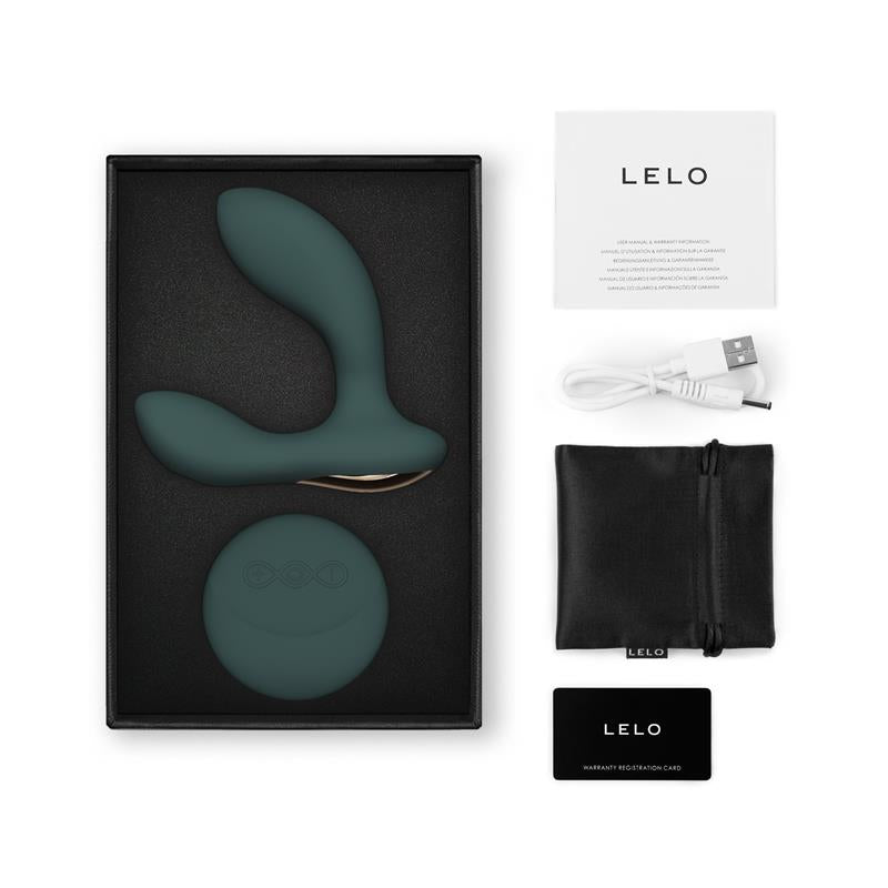 LELO - HUGO 2 REMOTE CONTROL PROSTATE MASSAGER GREEN