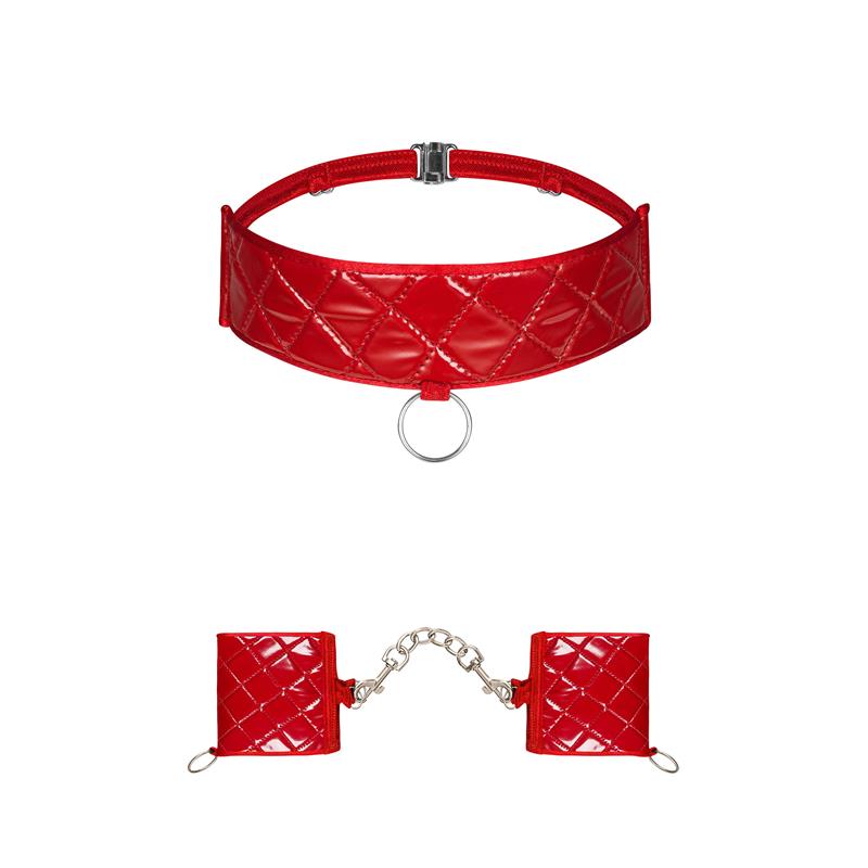OBSESSIVE - HUNTERIA CUFF AND CHOCKER