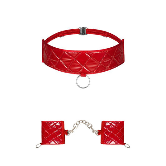 OBSESSIVE - HUNTERIA CUFF AND CHOCKER