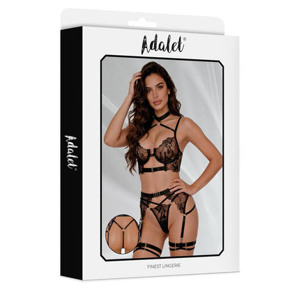 ADALET LINGERIE - HYACINTH BRA GARTER SET AND THONG