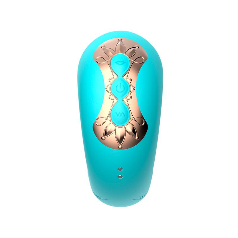 INTOYOU - HYDRA VIBE WITH PULSATION AND CLITORIS STIMULATING TONGUE 3 MOTORS USB