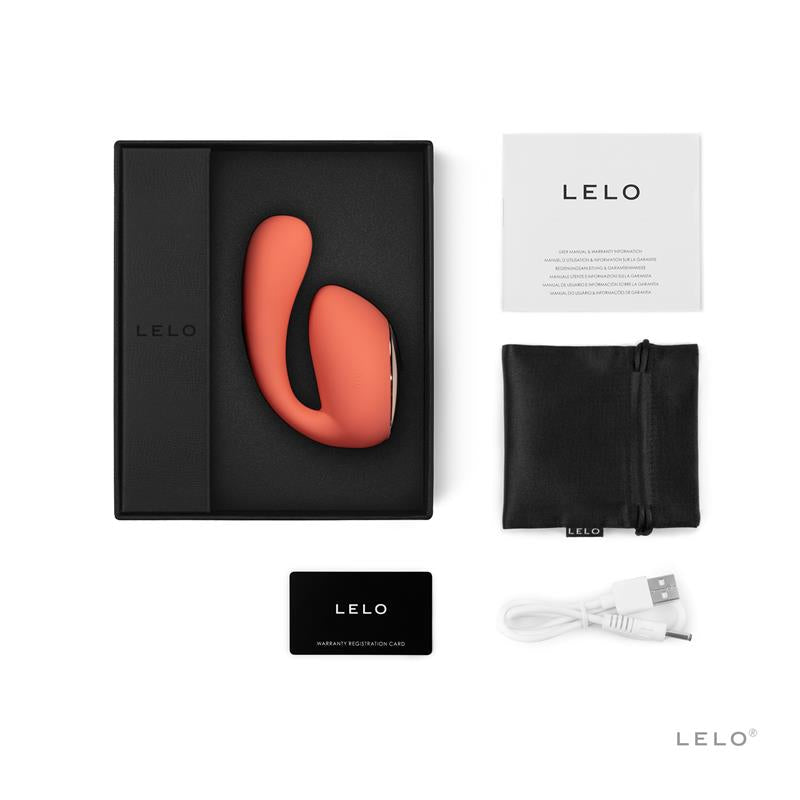 LELO - IDA WAVE WITH APP CORAL RED