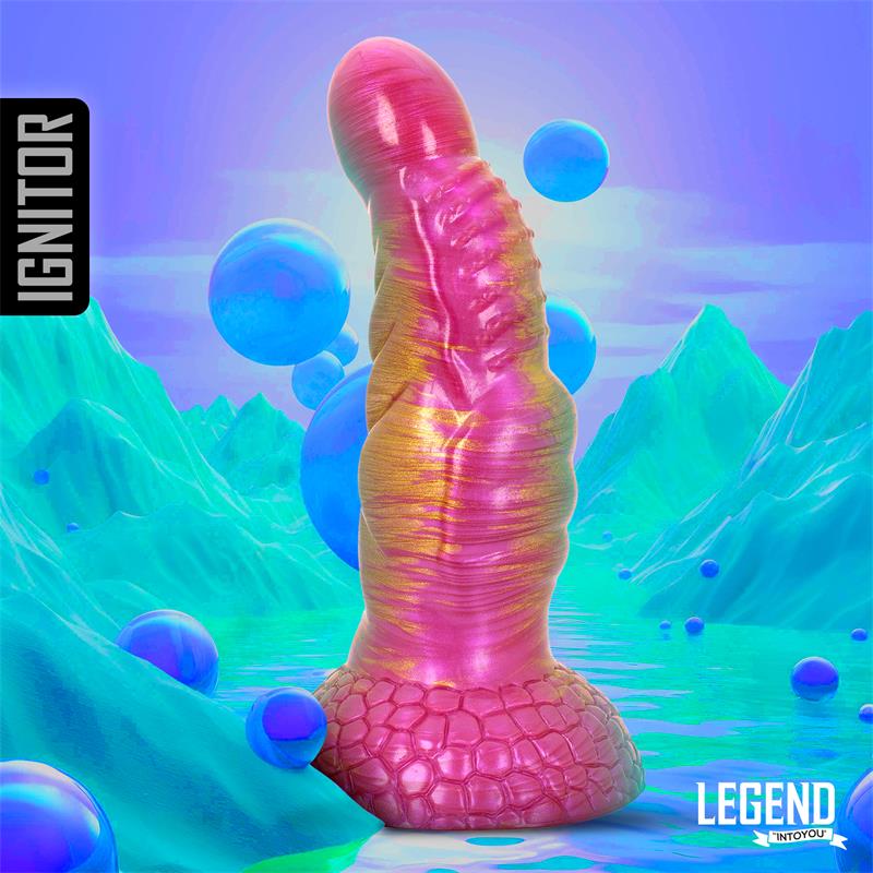 LEGEND - IGNITOR LIQUID SILICONE DILDO 18,3 CM