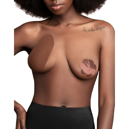 BYE-BRA - BREASTS ENHANCER + 3 PAIRS OF SATIN /C