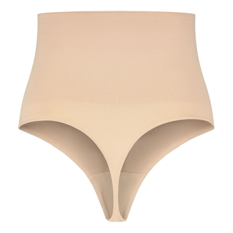 BYE-BRA - THONG STYLE SEAMLESS GIRDLE BEIGE