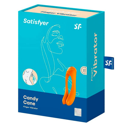 SATISFYER - CANDY CANE FINGER VIBRATOR