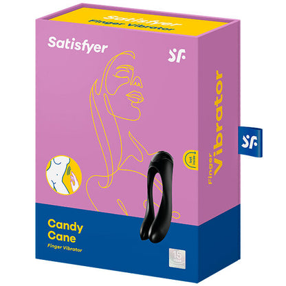 SATISFYER - CANDY CANE FINGER VIBRATOR