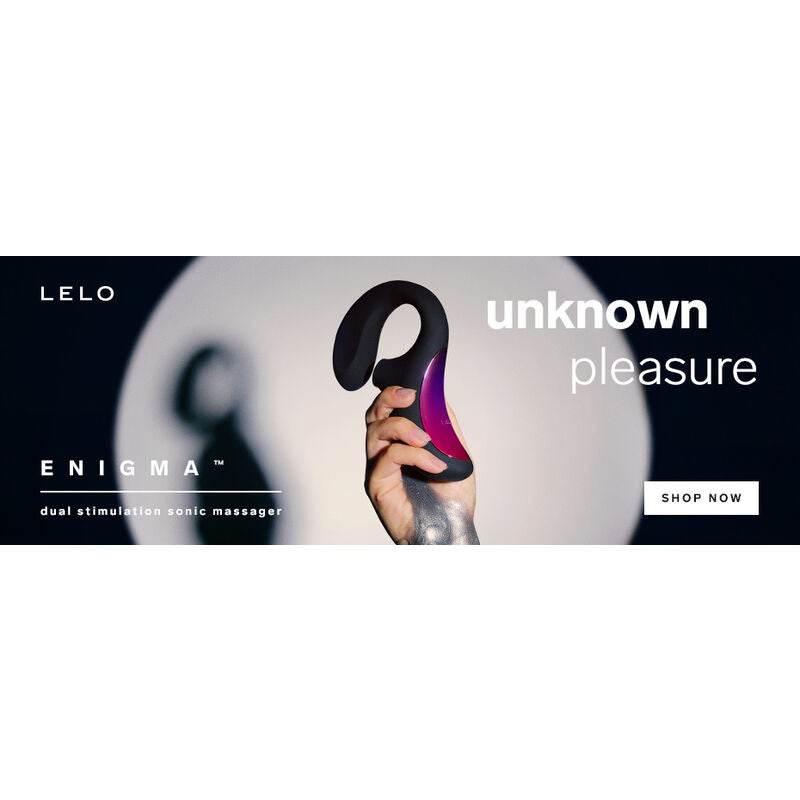 LELO - ENIGMA DOUBLE SUCTION STIMULATION MASSAGER BLACK