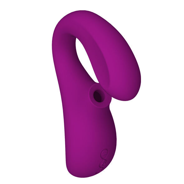 LELO - ENIGMA DOUBLE SUCTION STIMULATION PURPLE MASSAGER