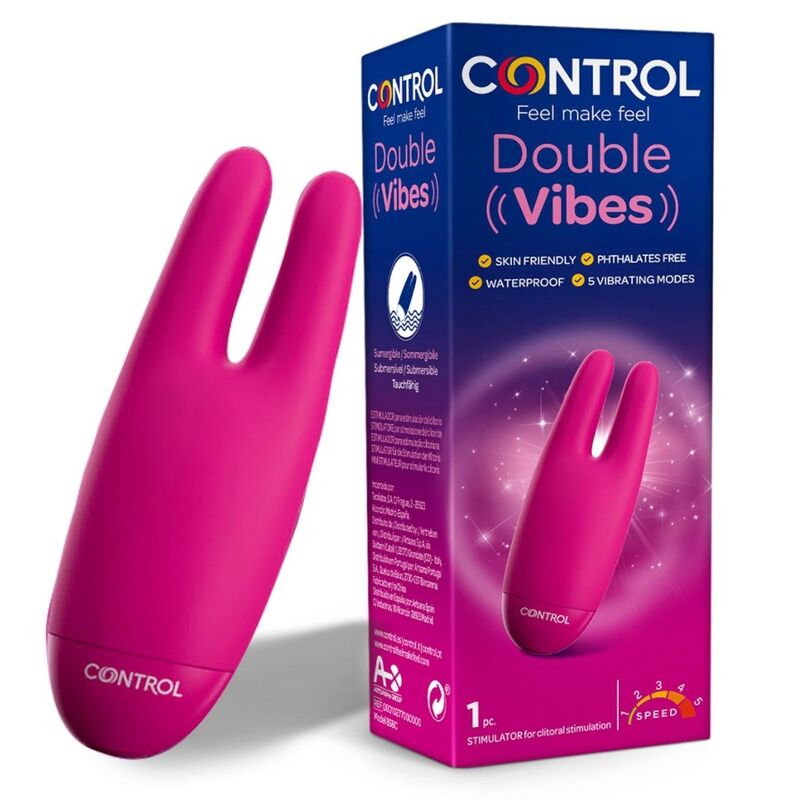 CONTROL - ESTIMULADOR DE DOBLE VIBRACIÓN