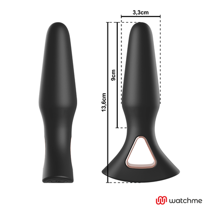 ANBIGUO - WATCHME TÉLÉCOMMANDE VIBREUR PLUG ANAL ALEXANDRU