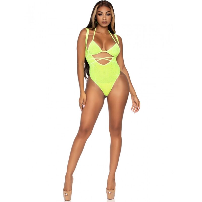 LEG AVENUE - TOP DE BIKINI Y BODY TALLA ÚNICA