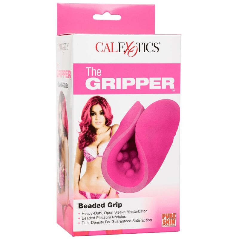 CALIFORNIA EXOTICS - BEADED GRIP MASTURBATOR