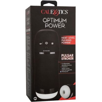 CALEXOTICS - OPTIMUM POWER STROKER VIBRATING AND SUCTION FUNCTIONS