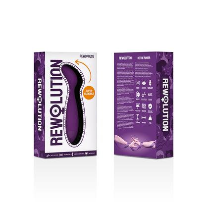 REWOLUTION - ESTIMULADOR DEL PUNTO G VIBRADOR FLEXIBLE REWOPULSE