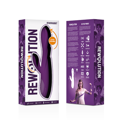 REWOLUTION - VIBREUR FLEXIBLE REWORABBIT AVEC RABBIT