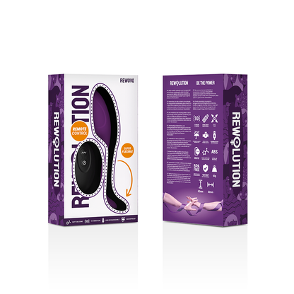 REWOLUTION - VIBRADOR HUEVO REWOVO CON CONTROL REMOTO