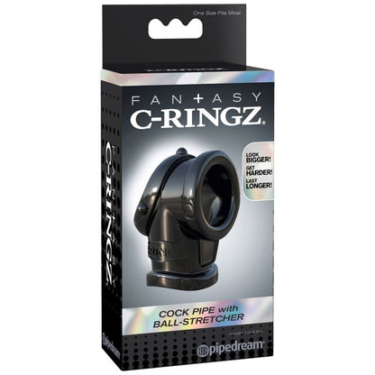 FANTASY C-RINGZ - COCK PIPE AVEC BILLE STRECH