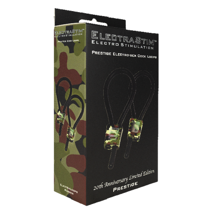 ELECTRASTIM - PRESTIGE ELECTRALOOPS ADJUSTABLE COCK RINGS CAMOUFLAGE