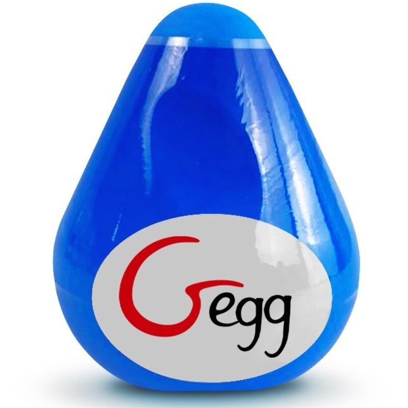 G-VIBE - REUSABLE TEXTURED MASTURBATOR EGG BLUE