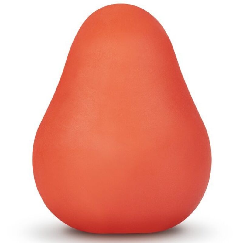 G-VIBE - OEUF MASTURBATEUR TEXTURÉ RÉUTILISABLE ROUGE