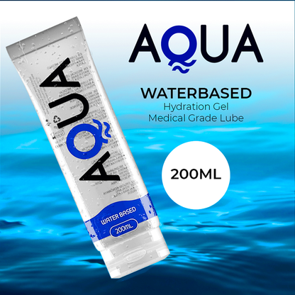 AQUA QUALITY - LUBRICANTE BASE DE AGUA 200 ML