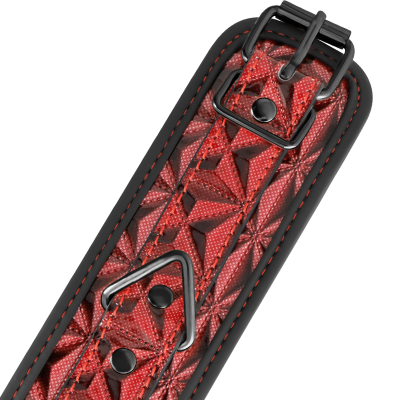 BEGME - MENOTTES DE CHEVILLE ÉDITION ROUGE PREMIUM AVEC DOUBLURE EN NÉOPRÈNE