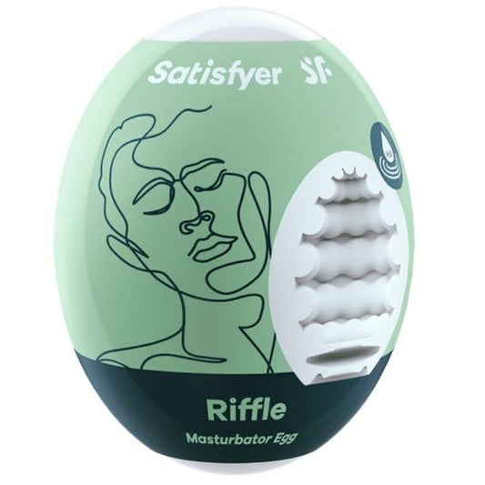 SATISFYER - ŒUF MASTURBATEUR RIFFLE