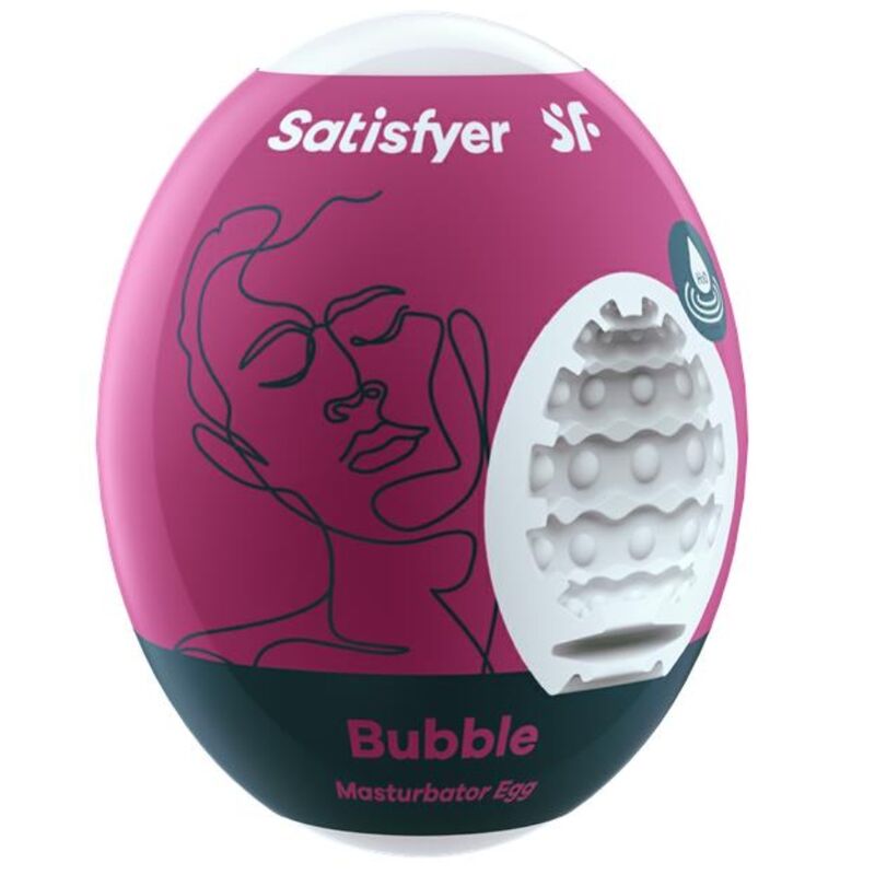 SATISFYER - BUBBLE MASTURBATOR EGG