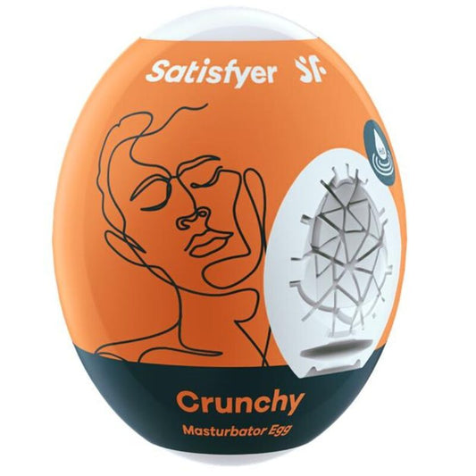 SATISFYER - ŒUF MASTURBATEUR CROQUANT