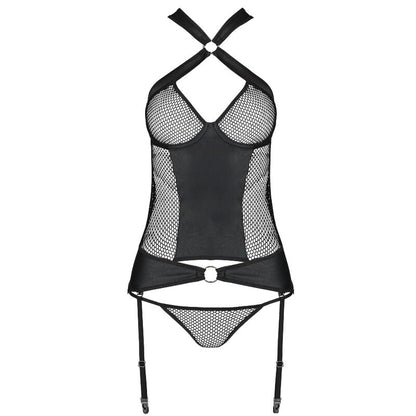 PASSION - AMANDA CORSET ECOLOGICAL LEATHER L/XL