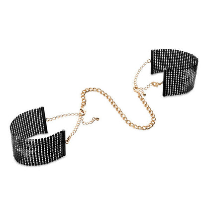 BIJOUX INDISCRETS - DÃSIR MÃTALLIQUE BLACK METAL MESH HANDCUFFS