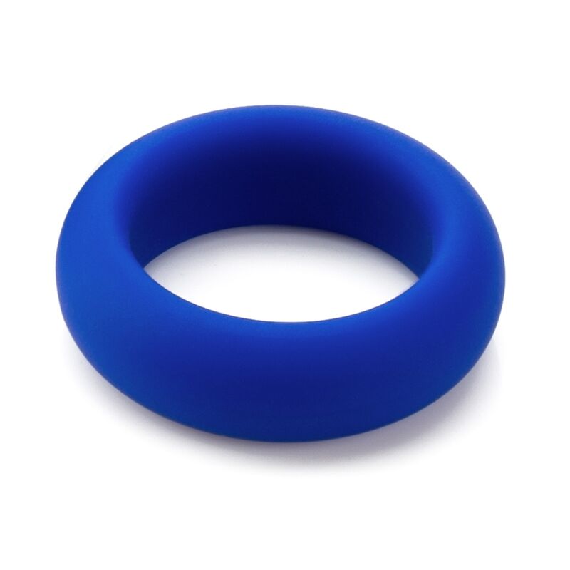 JE JOUE - BAGUE EN SILICONE BLEUE - STRANGULATION MINIMALE