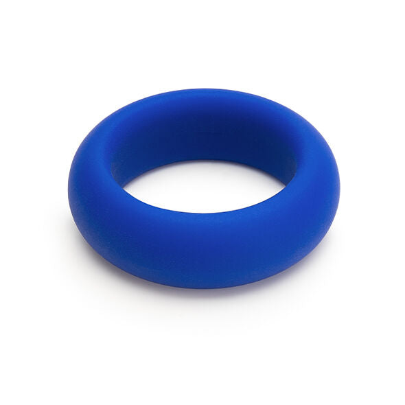 JE JOUE - BAGUE EN SILICONE BLEUE - STRANGULATION MINIMALE