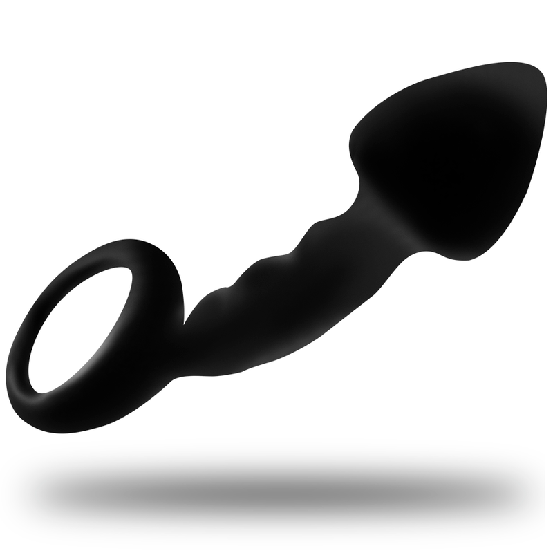 OHMAMA - TAPÓN ANAL ACANALADO CON ANILLO