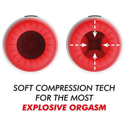 JAMYJOB - ROCKET MASTURBATOR SOFT COMPRESSION TECH AND VIBRATION