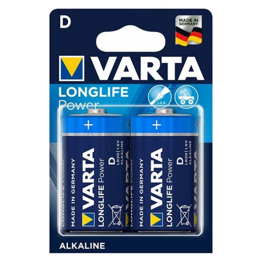 VARTA - LONGLIFE POWER ALKALINE BATTERIE D LR20 2 EINHEIT