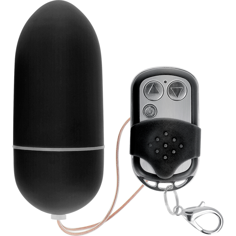 EN LÍNEA - HUEVO VIBRADOR CON CONTROL REMOTO L NEGRO