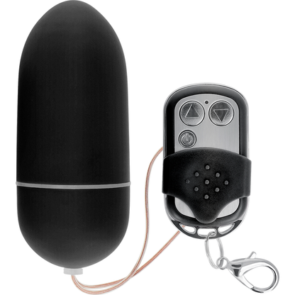 EN LÍNEA - HUEVO VIBRADOR CON CONTROL REMOTO L NEGRO