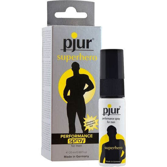 PJUR - SPRAY RETARDATEUR DE PERFORMANCE SUPERHÉROS 20 ML