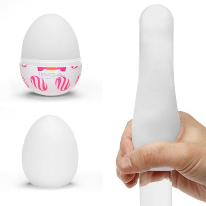 TENGA - CURL EGG MASTURBATOR