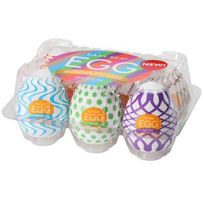 TENGA - WONDER EGG MASTURBADORE PACK 6 UNITS