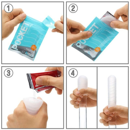 TENGA - CLICK BALL MASTURBATOR POCKET