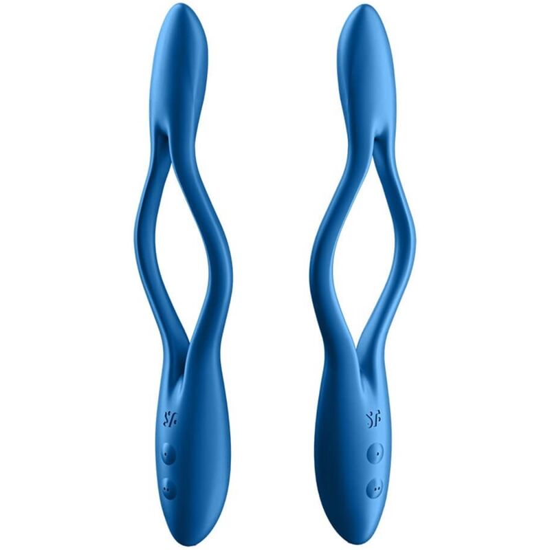 SATISFYER - ELASTIC GAME MULTI VIBRATOR BLAU