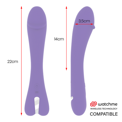 MR BOSS - VIBRADOR ENZO + CONTROL REMOTO WATCHME
